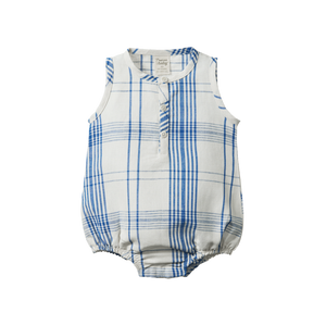 Cedar Suit Linen Clyde Check