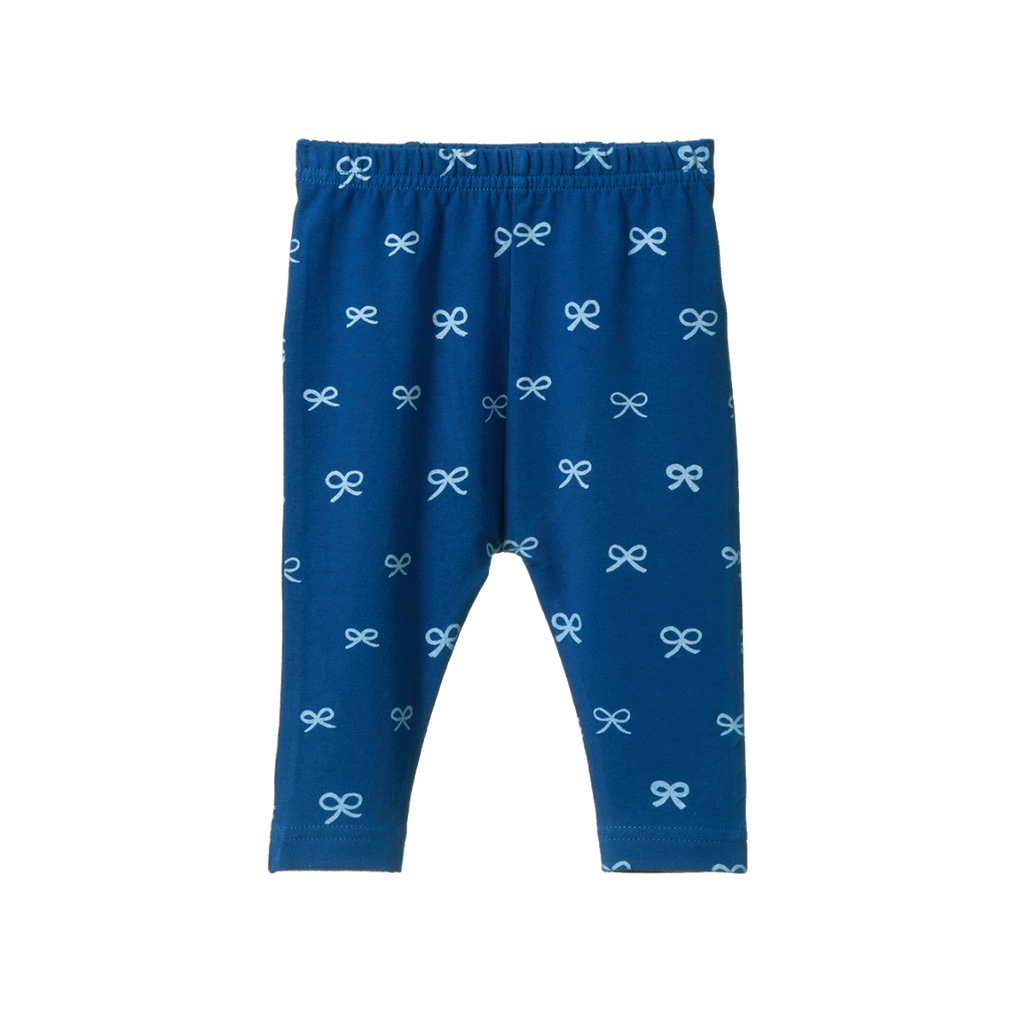Leggings Ribbon Blue