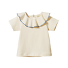 Short Sleeve Tate Ruffle Top