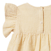 Bonnie Dress Golden Stripe