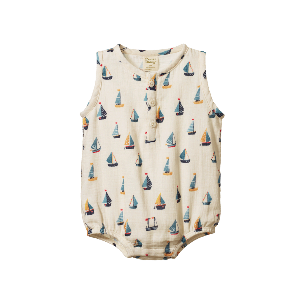 Cedar Suit Muslin - Regatta Print