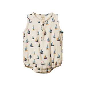 Cedar Suit Muslin - Regatta Print