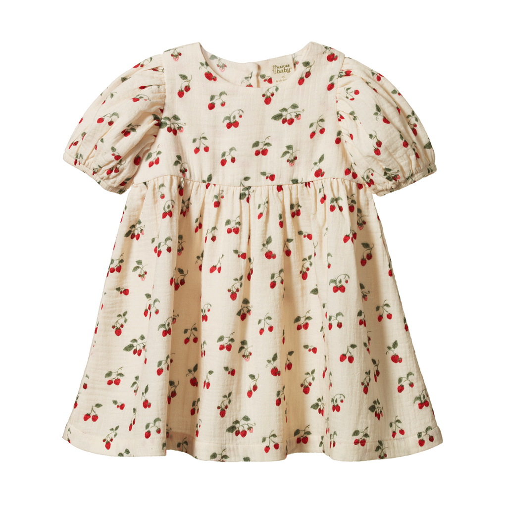Albertine Dress Strawberry Blush