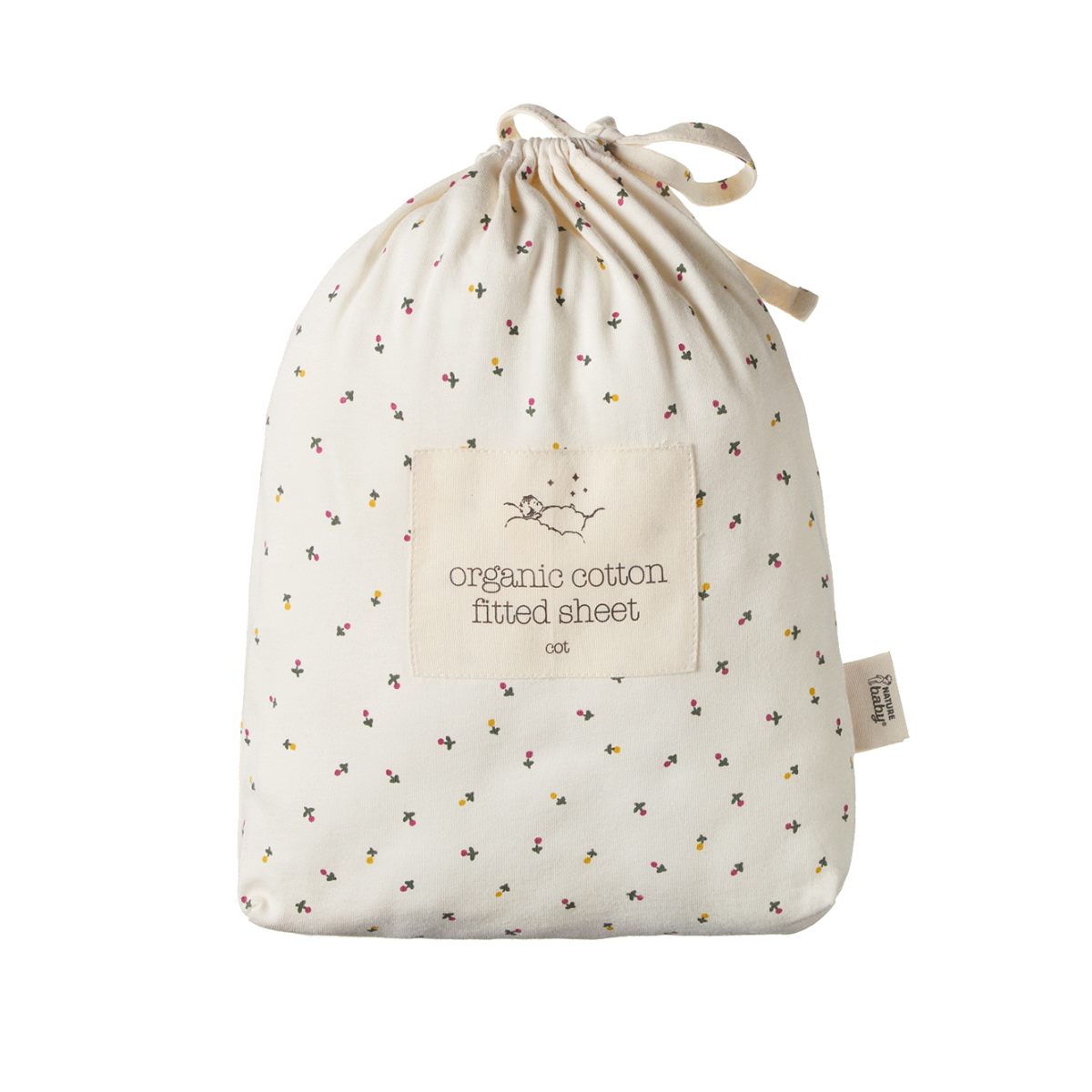 Cot Sheet Aster Floral
