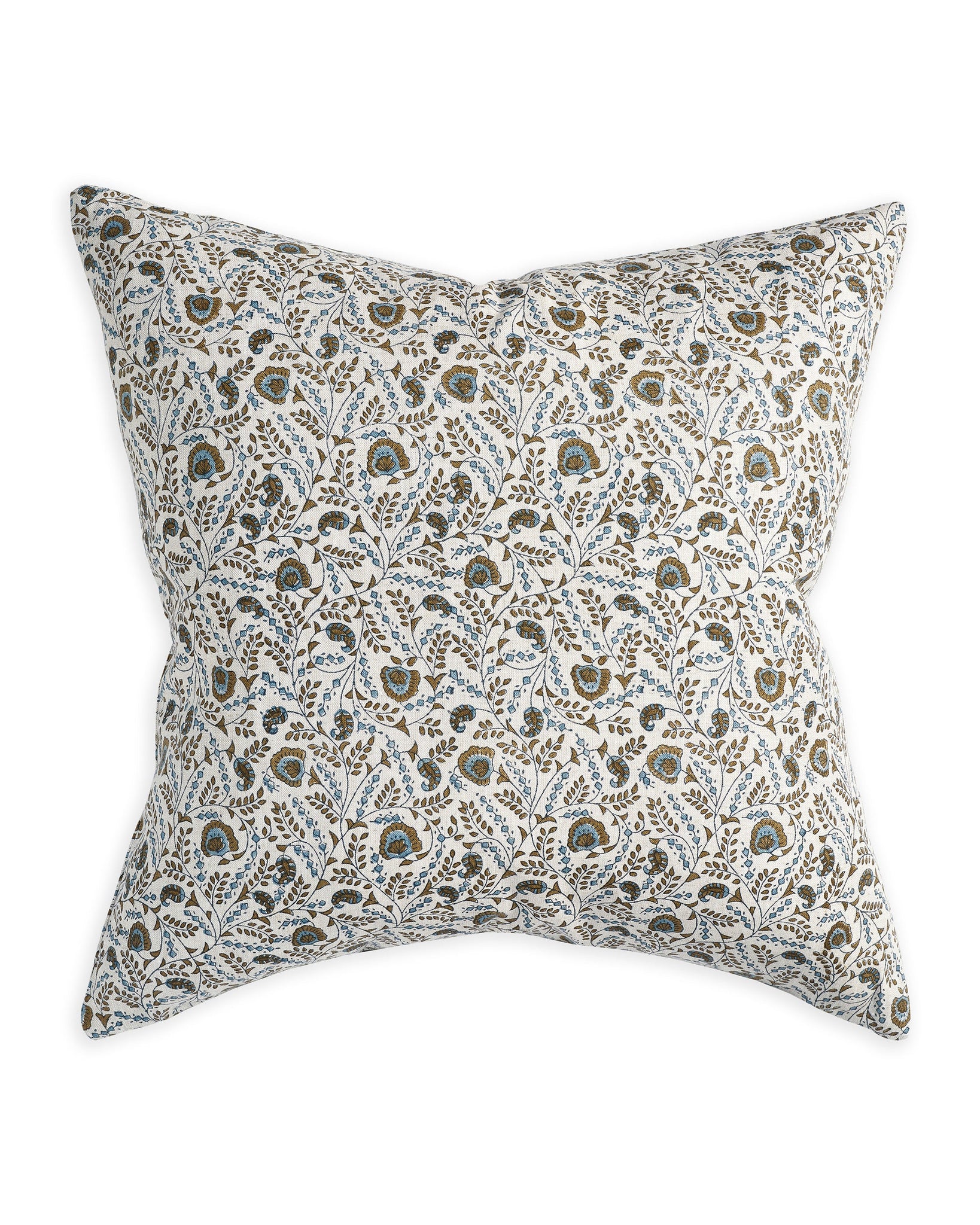 Pali Tobacco Linen Cushion