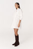 Eden Organic Mini Dress - Creme