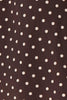 Frannie Silk Mini Skirt - Cacao Spot
