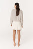 Frannie Mini Skirt Vanilla Spot