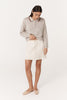 Frannie Mini Skirt Vanilla Spot