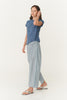 Gabe Lounge Pants Dusty Blue Stripe
