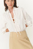 Luma Eyelet Blouse Bone