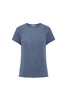 Poet Linen Top Blue Marle