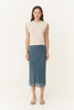 Quinn Merino Knit Vest in Oat