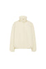 Soren Funnel Neck Bomber Jacket Vanilla