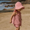 Petal Set Gingham Red
