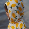 Poncho Towel Lemon Print