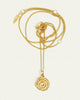 Aster Necklace Diamond -Gold