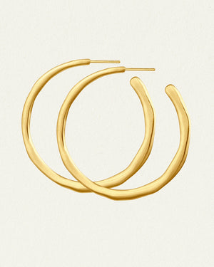 Circe Hoop Earrings Gold