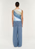 Zelie Mesh Twist Top
