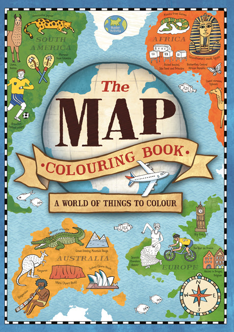 The Map Colouring Book