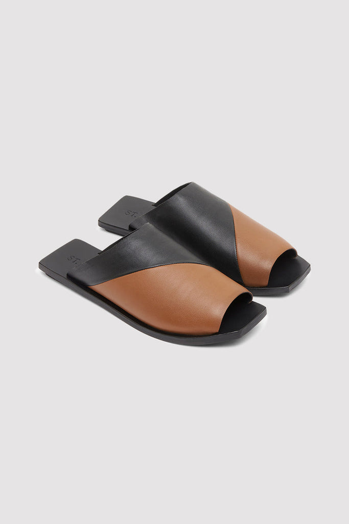 Asymmetric Slide Black/Tan