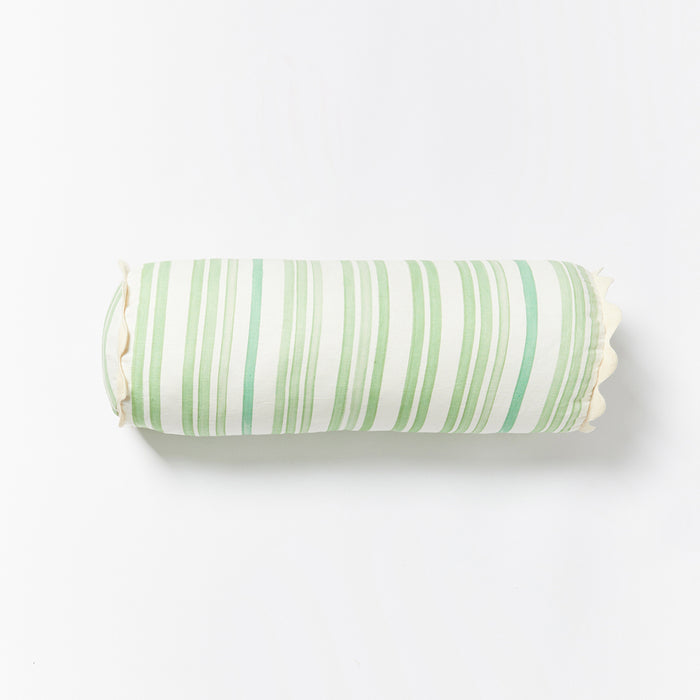 Bolster Stripe Green 60x20