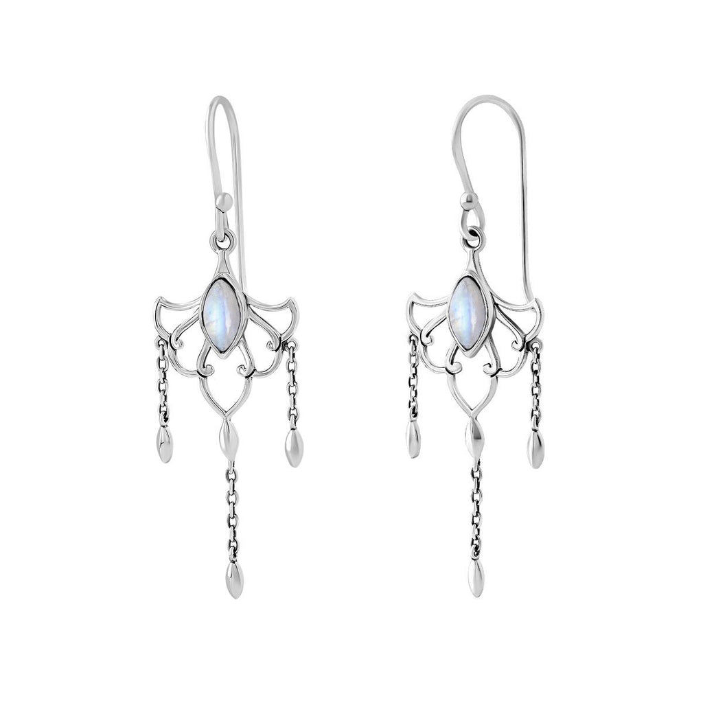 Earring Lustre Moonstone
