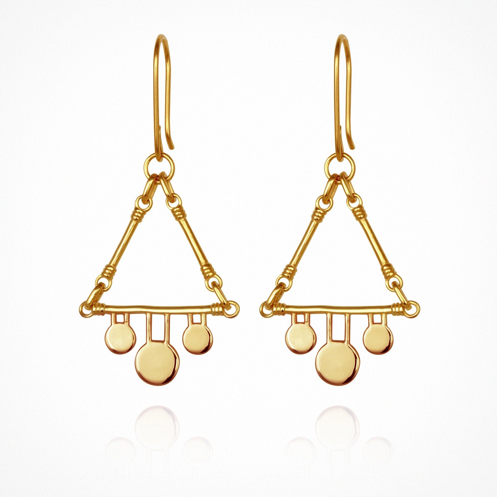 Lucian Earrings Gld