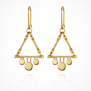 Lucian Earrings Gld