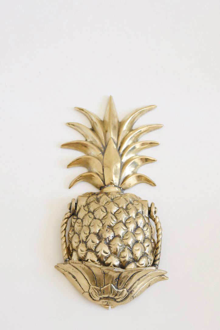 Door Knocker Pineapple Gold