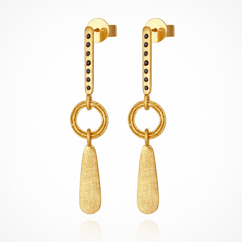 Vega Earrings Gold