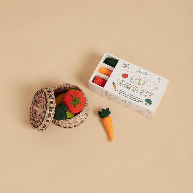 Felt Vegetable Craft Set