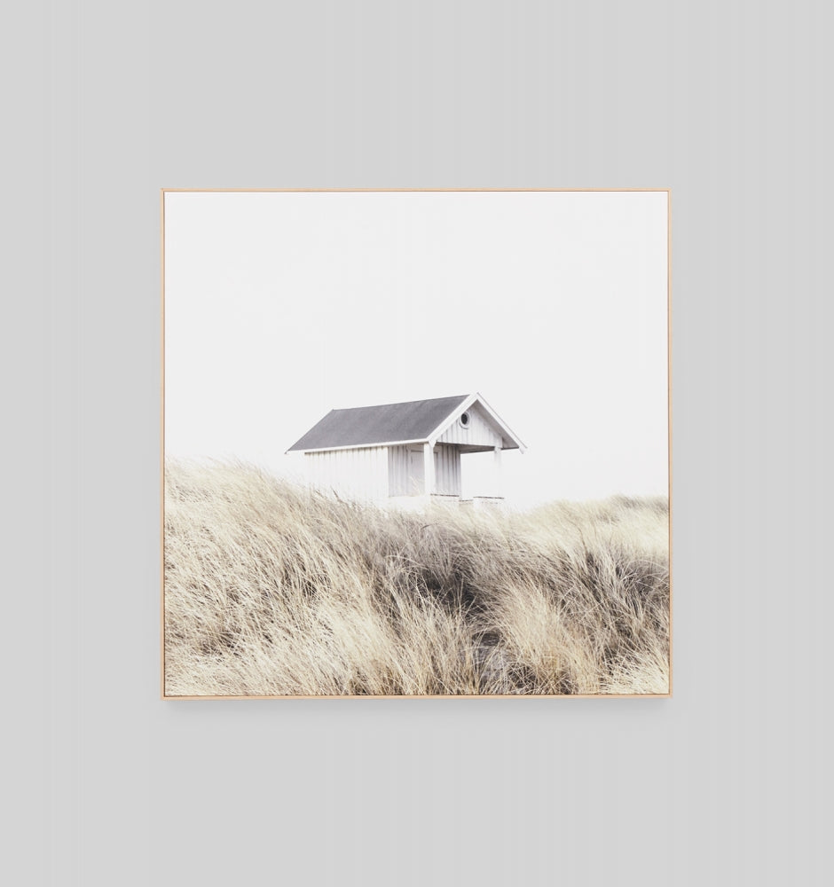 Seaside Cabin Canvas 100x100