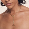 Serpent Fob Chain Gold
